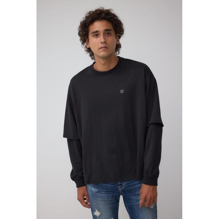 微配色フェイクレイヤードロンT | AZUL BY MOUSSY | 詳細画像3 