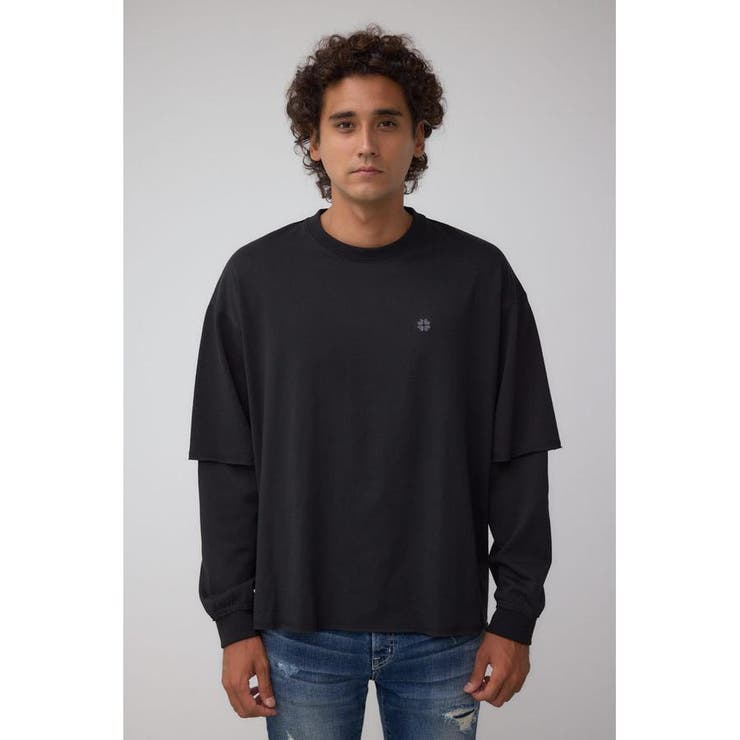 微配色フェイクレイヤードロンT | AZUL BY MOUSSY | 詳細画像5 