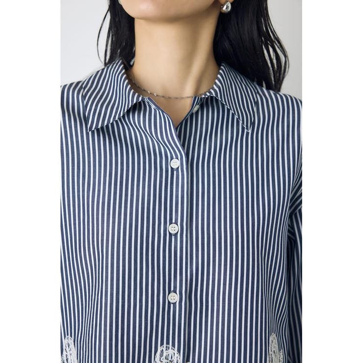 レースドッキングシャツ | AZUL BY MOUSSY | 詳細画像22 