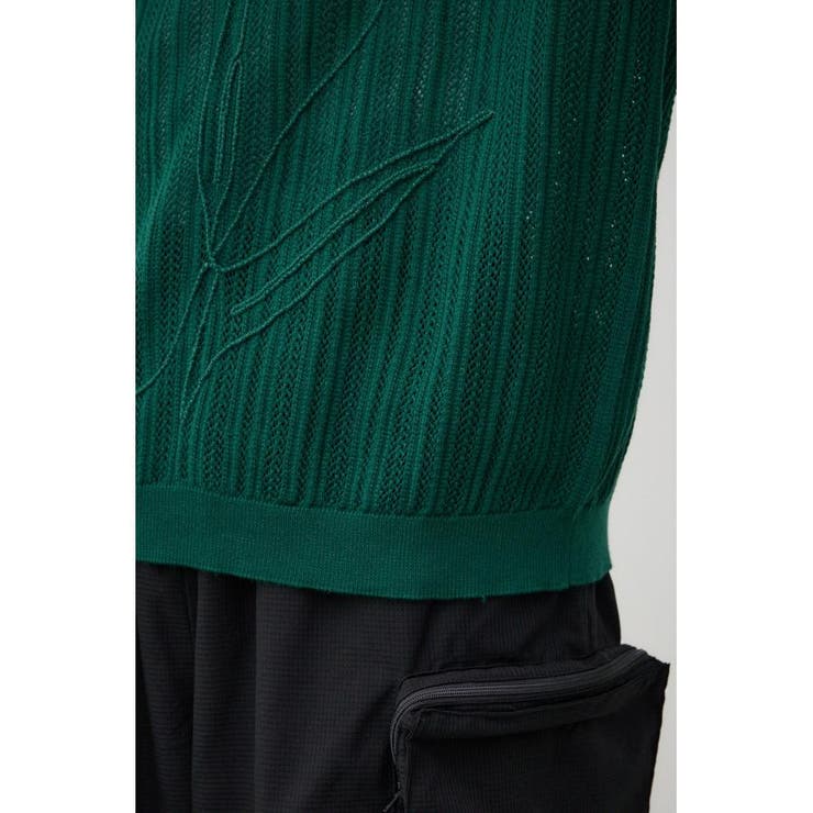 クロシェフラワーニットトップス | AZUL BY MOUSSY | 詳細画像21 