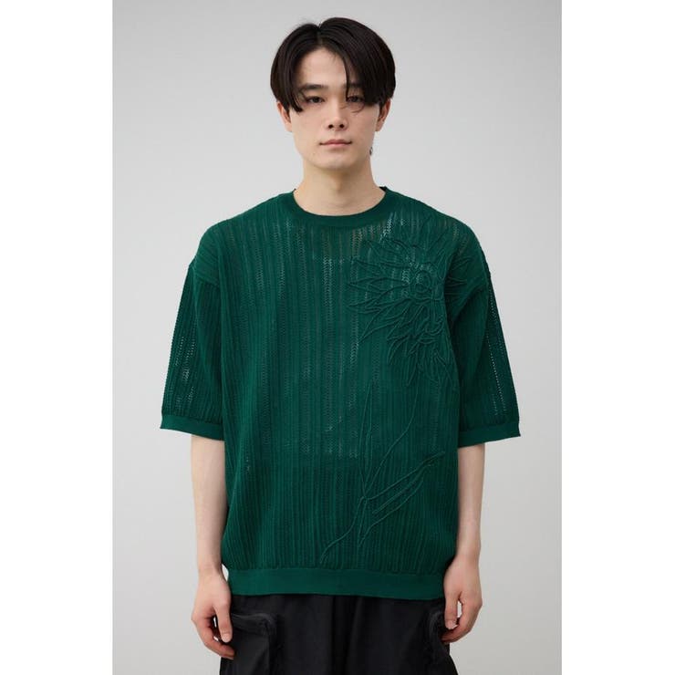 クロシェフラワーニットトップス | AZUL BY MOUSSY | 詳細画像15 