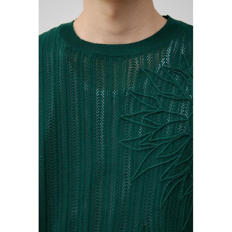 クロシェフラワーニットトップス | AZUL BY MOUSSY | 詳細画像18 