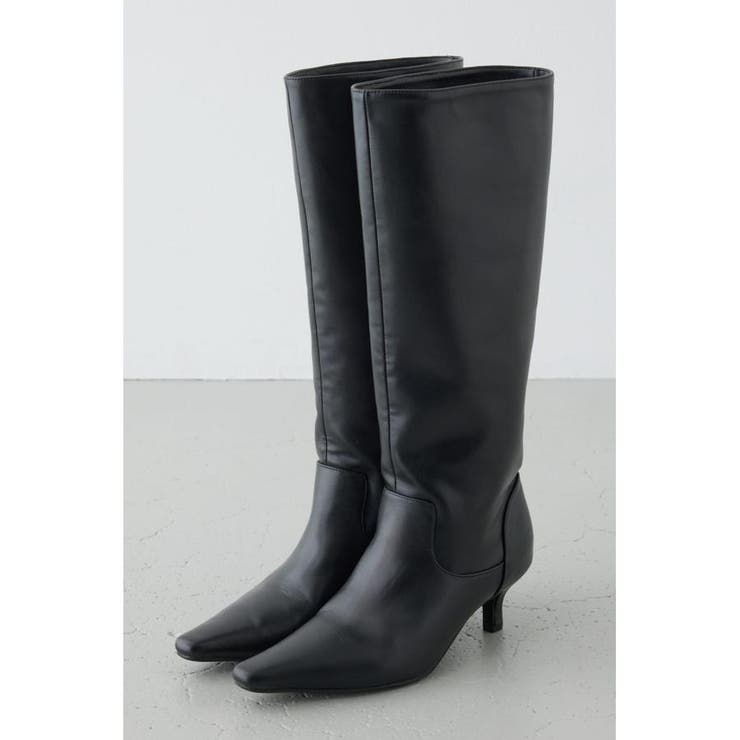 ローヒールロングブーツ | AZUL BY MOUSSY | 詳細画像1 