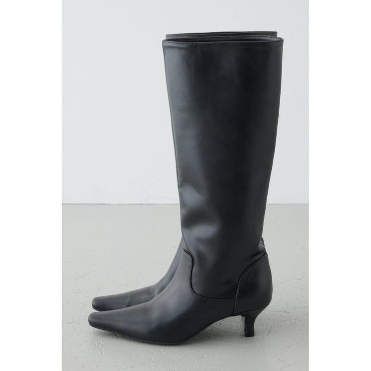 ローヒールロングブーツ | AZUL BY MOUSSY | 詳細画像5 