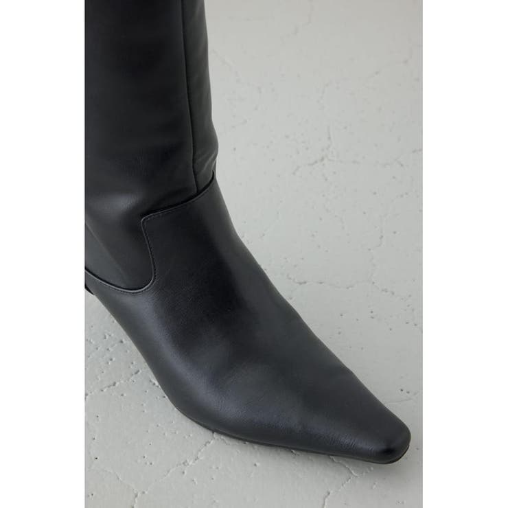 ローヒールロングブーツ | AZUL BY MOUSSY | 詳細画像10 