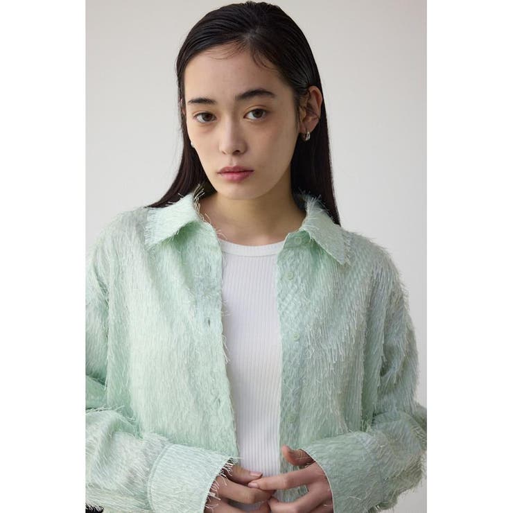 ボウタイショートシャツ | AZUL BY MOUSSY | 詳細画像23 