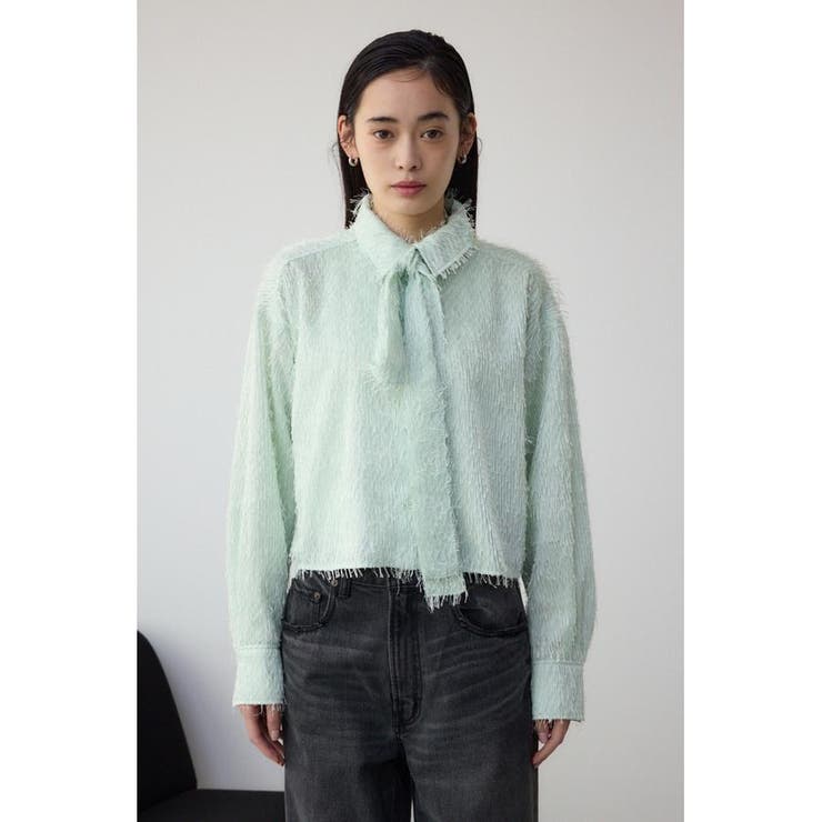 ボウタイショートシャツ | AZUL BY MOUSSY | 詳細画像32 