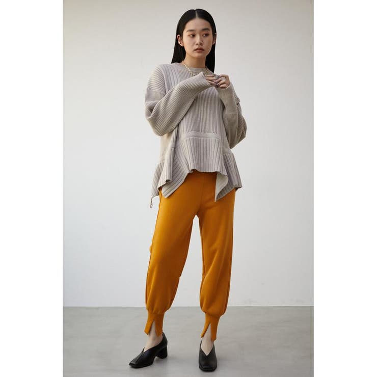 DOUBLE FACE JOGGER PANTS | AZUL BY MOUSSY | 詳細画像13 