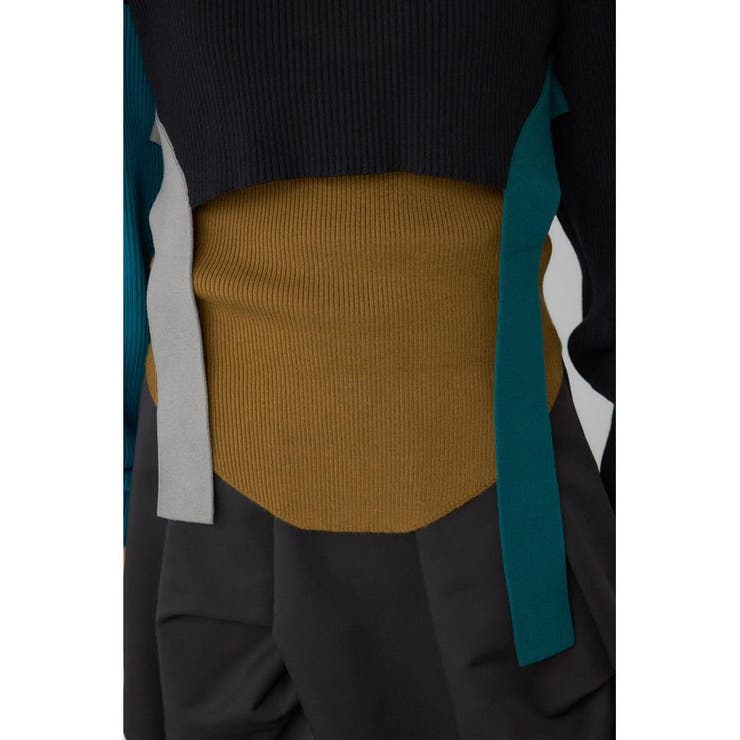 パネルドレープレイヤードセットニット | AZUL BY MOUSSY | 詳細画像11 