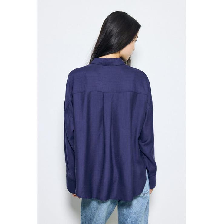 スリーブボタンストライプシャツ | AZUL BY MOUSSY | 詳細画像42 