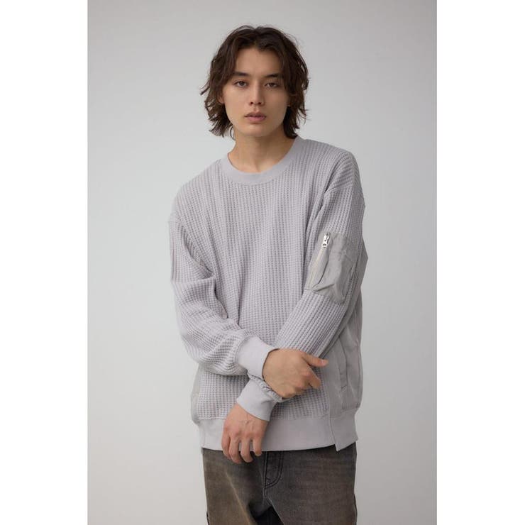 オニワッフルスウィッチングトップス | AZUL BY MOUSSY | 詳細画像30 