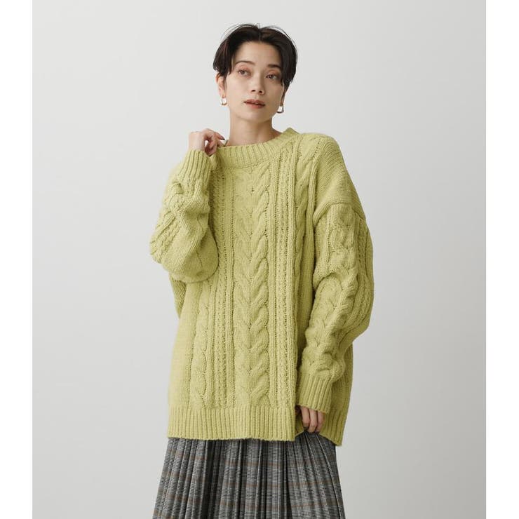 CHENILLE SHAGGY H／N KNIT[品番：AZLW0019429]｜AZUL BY  MOUSSY（アズールバイマウジー）のレディースファッション通販｜SHOPLIST（ショップリスト）