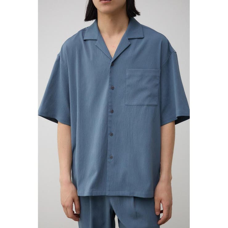L/BLU1 | リラックス開襟シャツ | AZUL BY MOUSSY