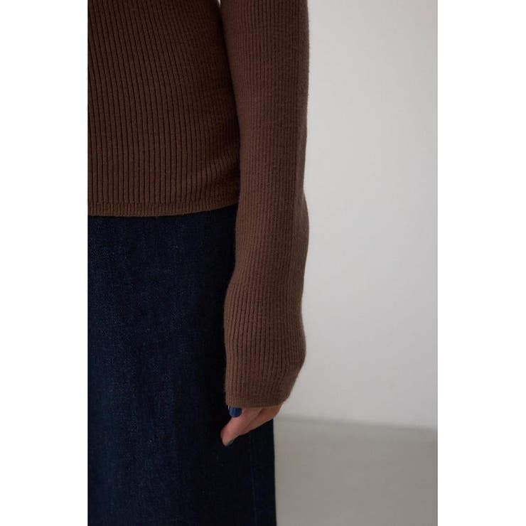 シャギーコンビオフショルダーニット | AZUL BY MOUSSY | 詳細画像31 