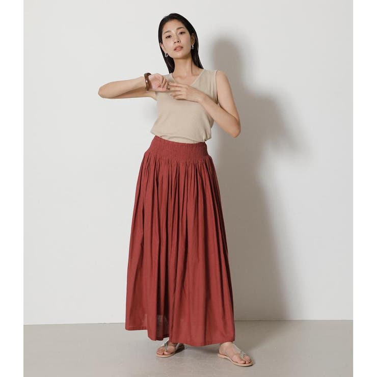 RELAX GATHER SKIRT[品番：AZLW0018818]｜AZUL BY MOUSSY（アズール