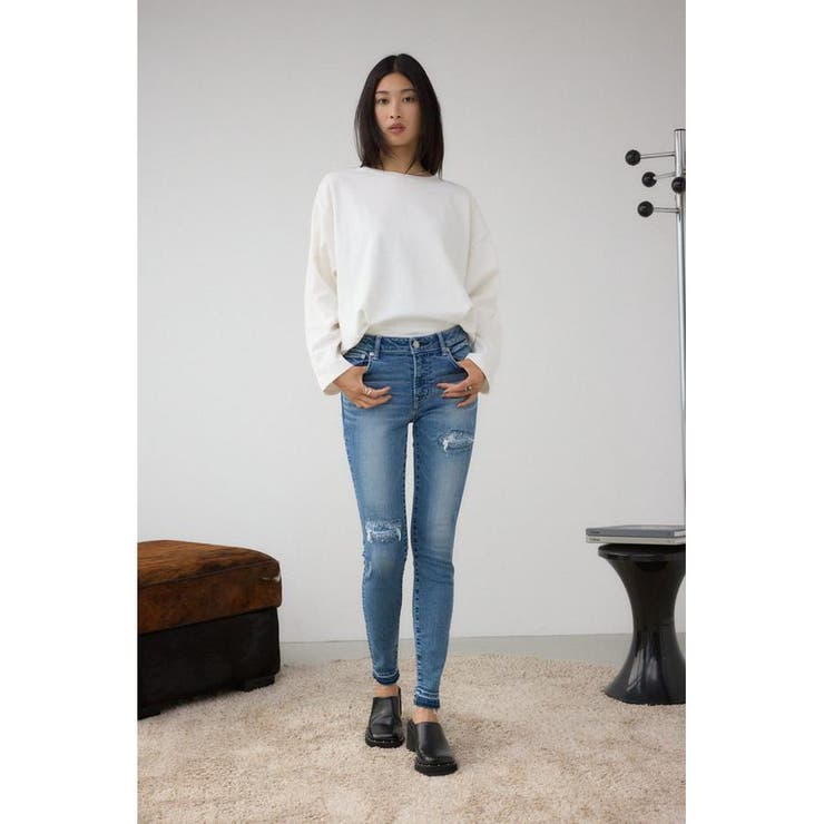 AZUL DENIM リペアスキニーデニム | AZUL BY MOUSSY | 詳細画像15 