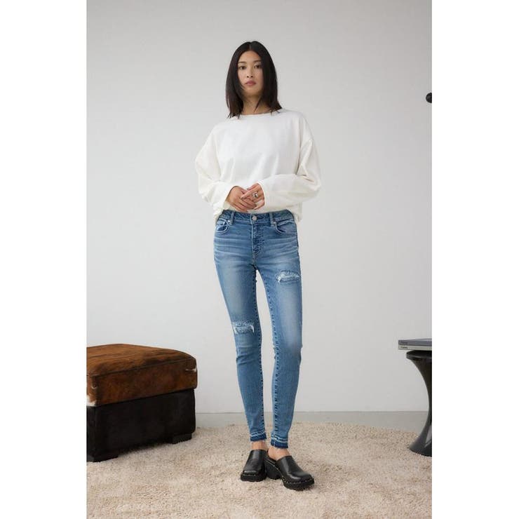 AZUL DENIM リペアスキニーデニム | AZUL BY MOUSSY | 詳細画像16 