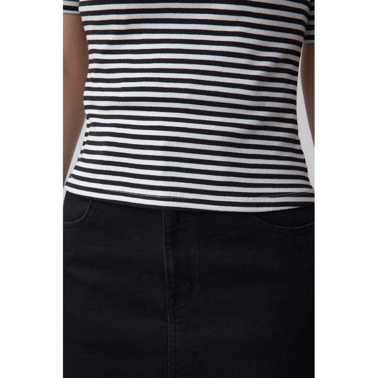 オフショルダーリブトップス | AZUL BY MOUSSY | 詳細画像20 