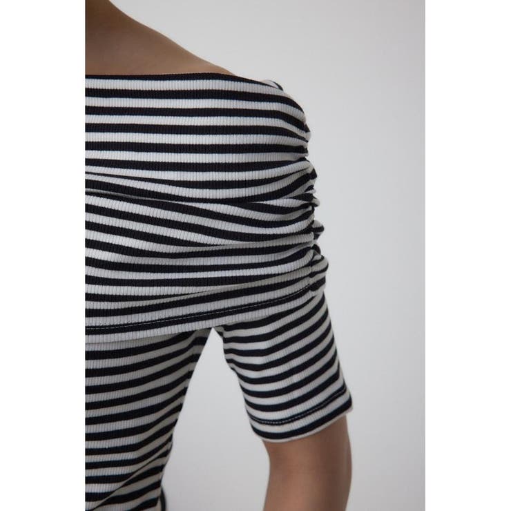 オフショルダーリブトップス | AZUL BY MOUSSY | 詳細画像19 