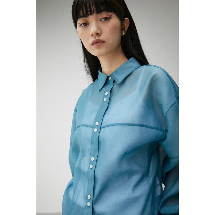 FORM SLEEVE SHEER SH | AZUL BY MOUSSY | 詳細画像11 