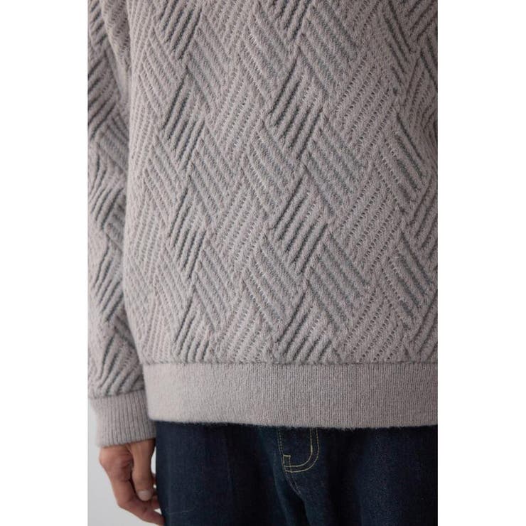 ダイヤ柄ニットトップス | AZUL BY MOUSSY | 詳細画像33 