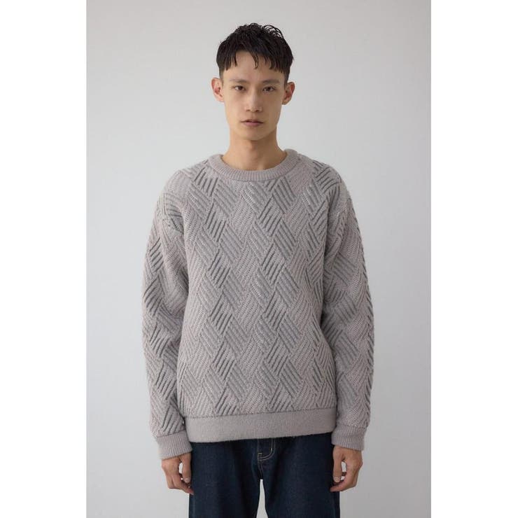 ダイヤ柄ニットトップス | AZUL BY MOUSSY | 詳細画像27 