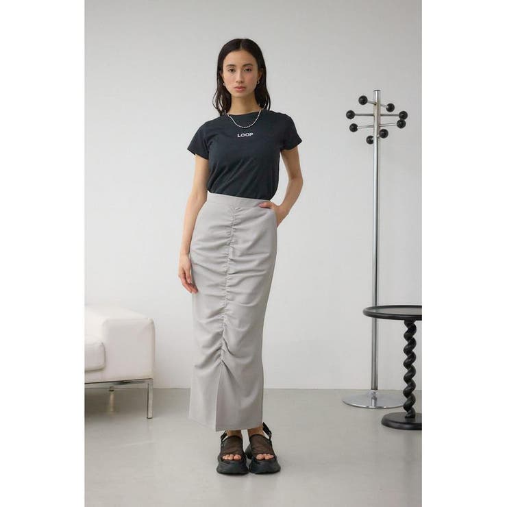 ギャザーナロースカート | AZUL BY MOUSSY | 詳細画像25 