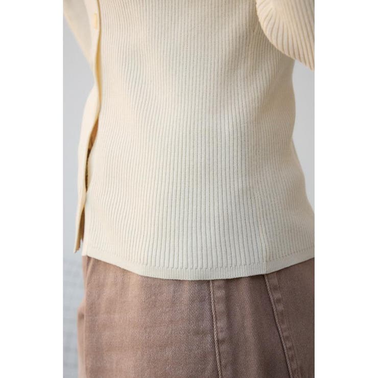 ギャザーオフショルダーニットトップス | AZUL BY MOUSSY | 詳細画像11 