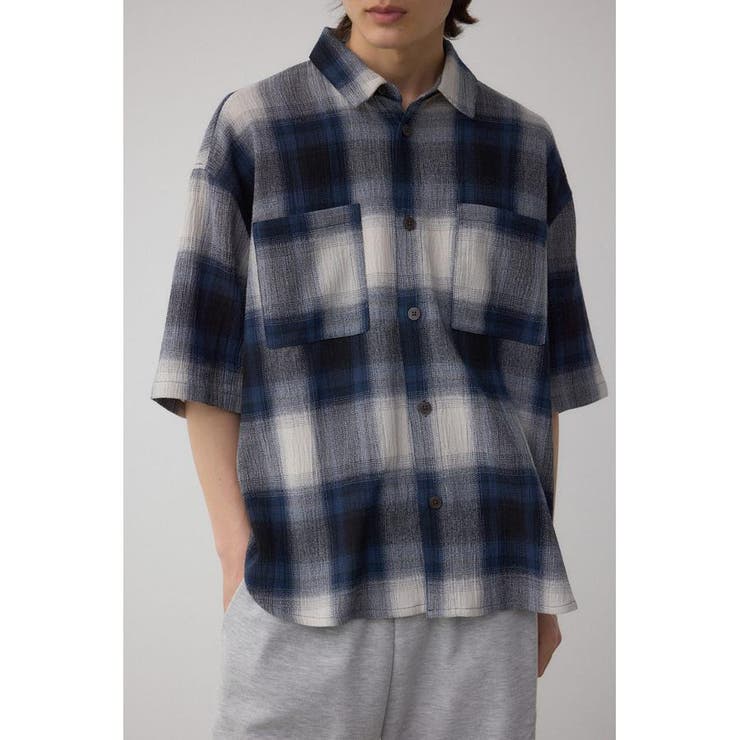 シアーチェックシャツ | AZUL BY MOUSSY | 詳細画像37 