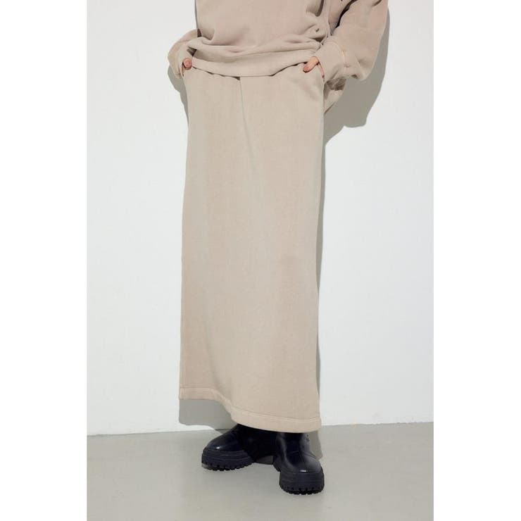 ピグメント起毛裏毛Iラインスカート | AZUL BY MOUSSY | 詳細画像14 