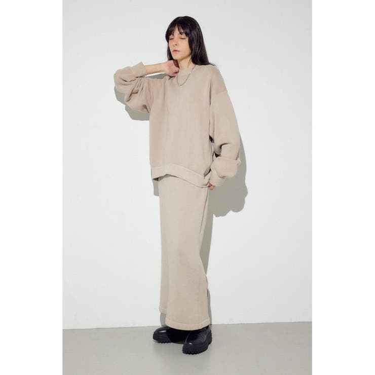 ピグメント起毛裏毛Iラインスカート | AZUL BY MOUSSY | 詳細画像18 