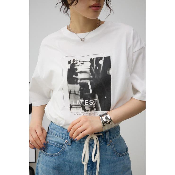 フロントフォトTシャツ[品番：AZLW0022014]｜AZUL BY MOUSSY（アズール ...