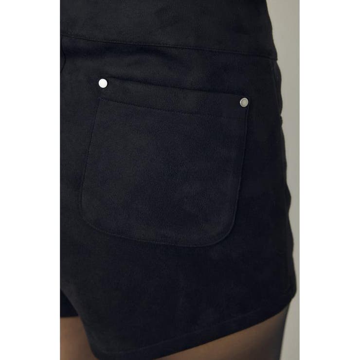 フェイクスエードハイウエストボタンショートパンツ | AZUL BY MOUSSY | 詳細画像9 