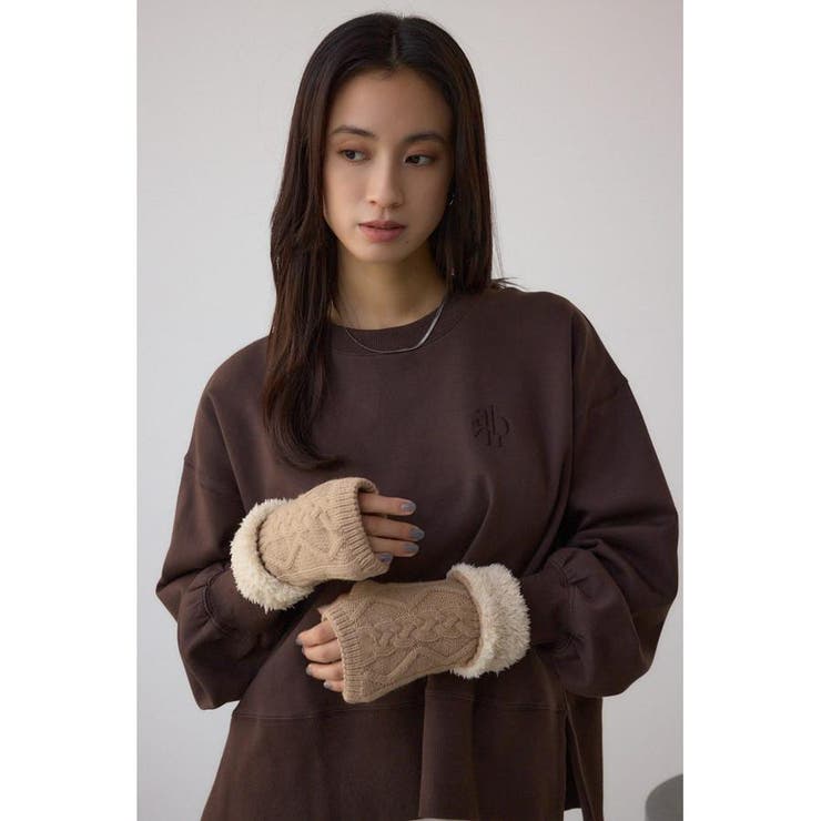 ニットハンドウォーマー | AZUL BY MOUSSY | 詳細画像6 