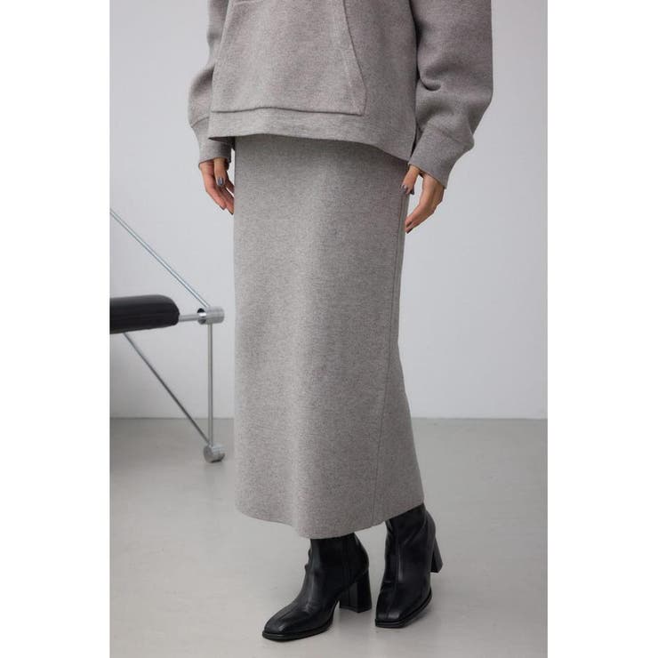 T.GRY | スウェッターニットスカート | AZUL BY MOUSSY