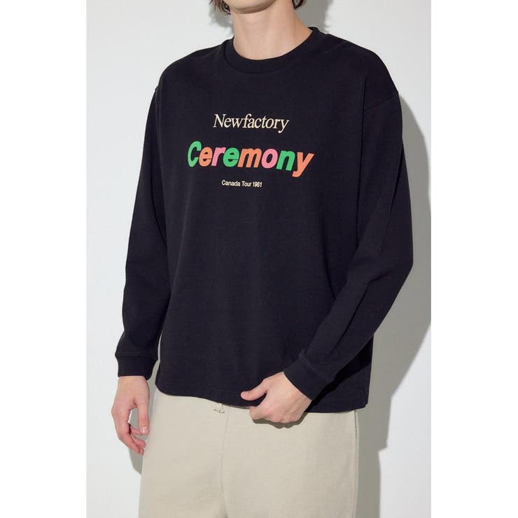 BLK | CEREMONY長袖Tシャツ | AZUL BY MOUSSY