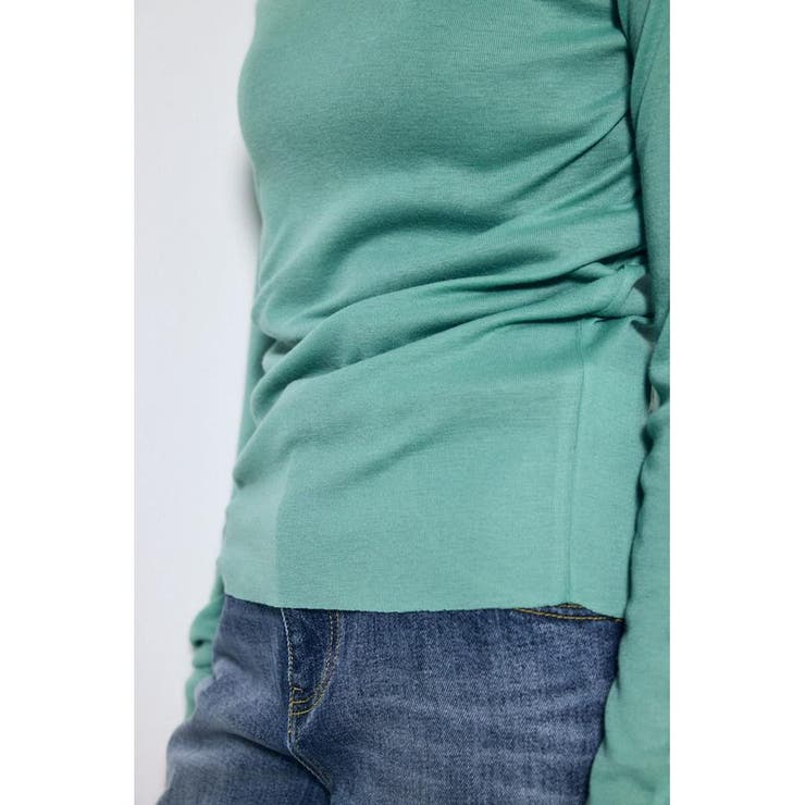 シアー素材ロングTシャツ | AZUL BY MOUSSY | 詳細画像22 