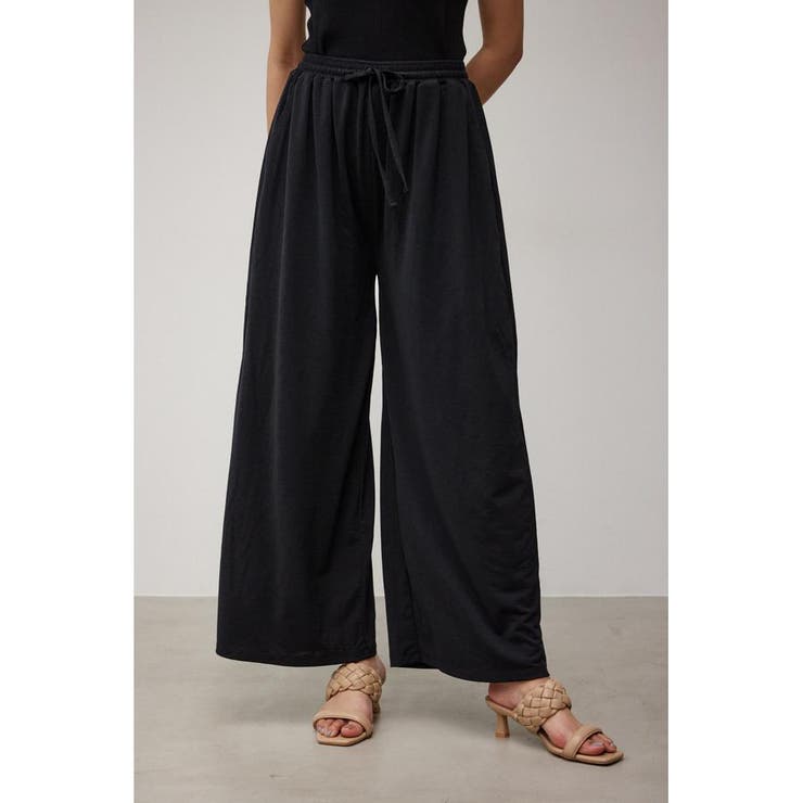 BLK | SORVETE RELAX WIDE PANTS | AZUL BY MOUSSY