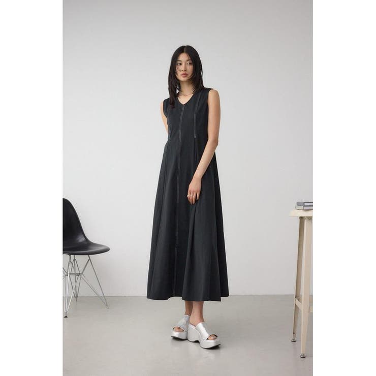 ステッチフレアカットワンピース[品番：AZLW0023576]｜AZUL BY