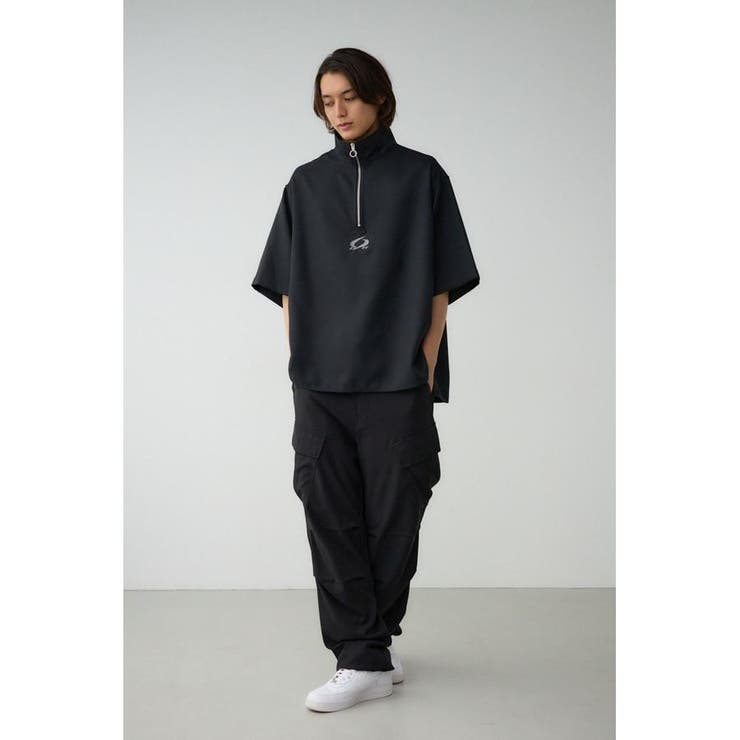 ツイルスタンドハーフジッププルオーバー | AZUL BY MOUSSY | 詳細画像3 