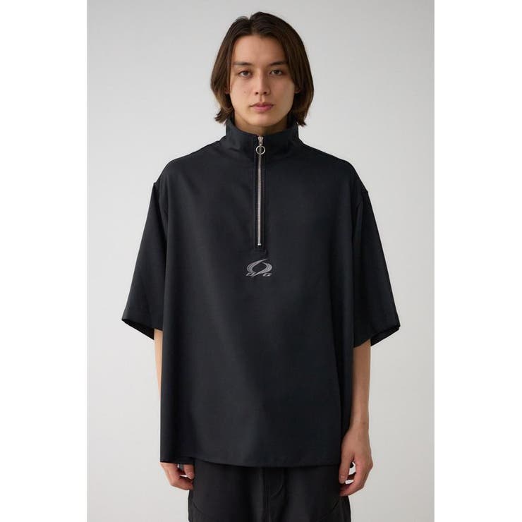 ツイルスタンドハーフジッププルオーバー | AZUL BY MOUSSY | 詳細画像4 