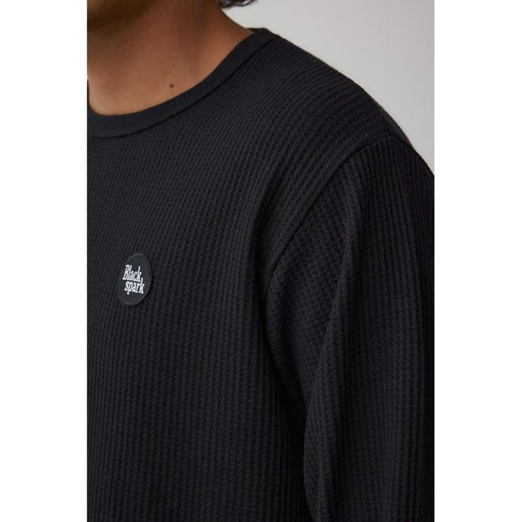 袖刺繍ワッフルトップス | AZUL BY MOUSSY | 詳細画像23 