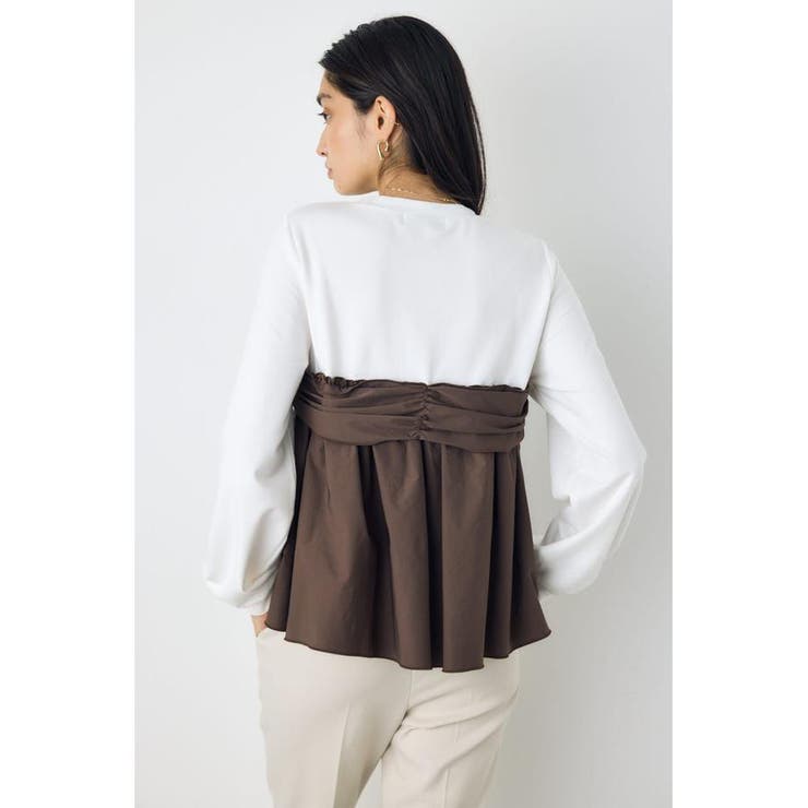 アシンメトリービスチェドッキングトップス | AZUL BY MOUSSY | 詳細画像13 