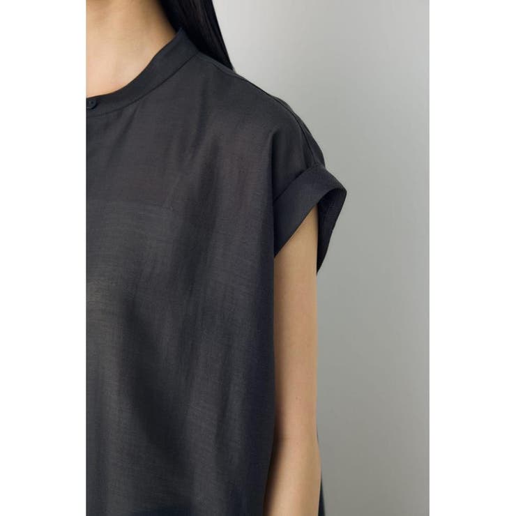 フレンチスリーブロングシャツワンピース | AZUL BY MOUSSY | 詳細画像8 
