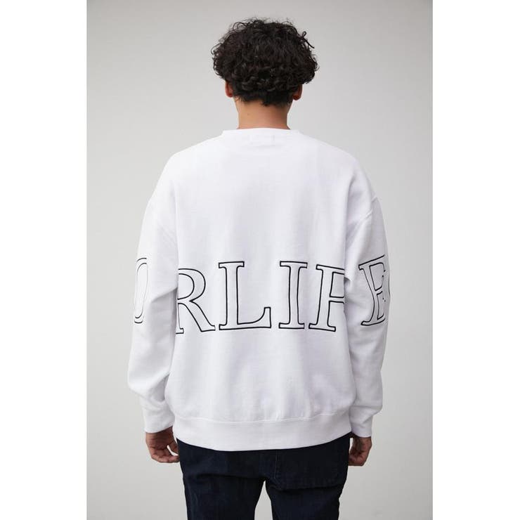 GOOD FOR LIFE CREWNECK SWEAT[品番：AZLW0020565]｜AZUL BY MOUSSY