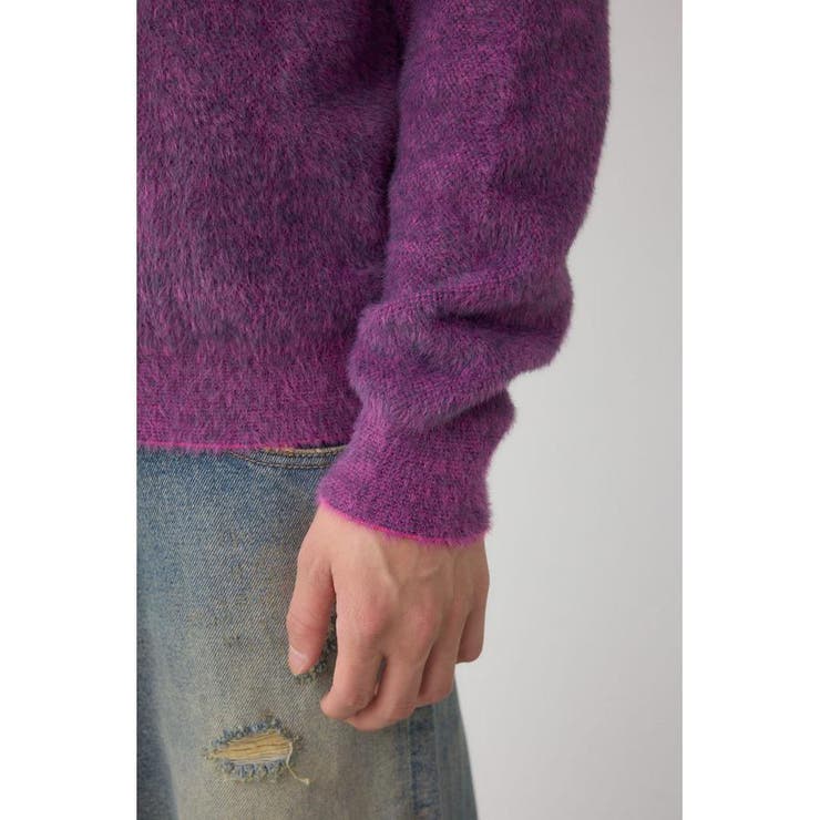 シャギーロゴニット | AZUL BY MOUSSY | 詳細画像33 