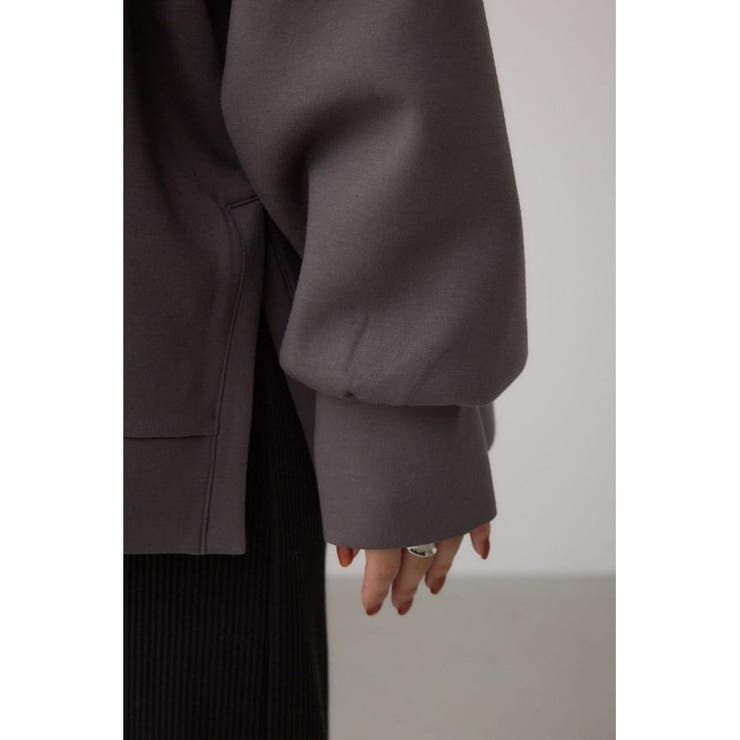 ハーフジップスウェットワンピース | AZUL BY MOUSSY | 詳細画像10 