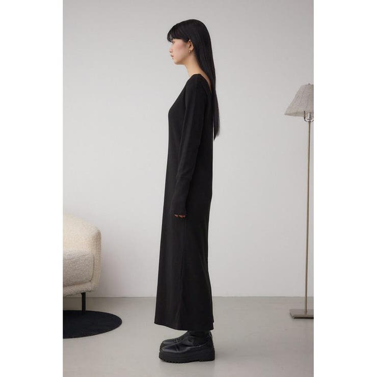 ハーフジップスウェットワンピース | AZUL BY MOUSSY | 詳細画像15 