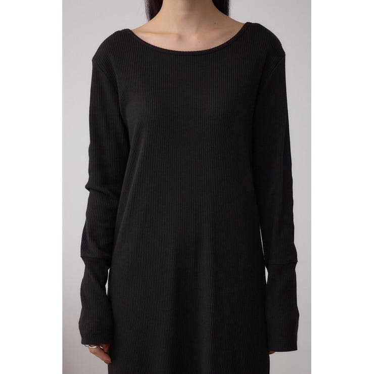 ハーフジップスウェットワンピース | AZUL BY MOUSSY | 詳細画像17 