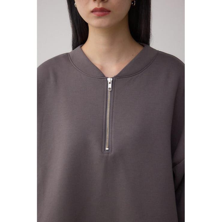 ハーフジップスウェットワンピース | AZUL BY MOUSSY | 詳細画像8 